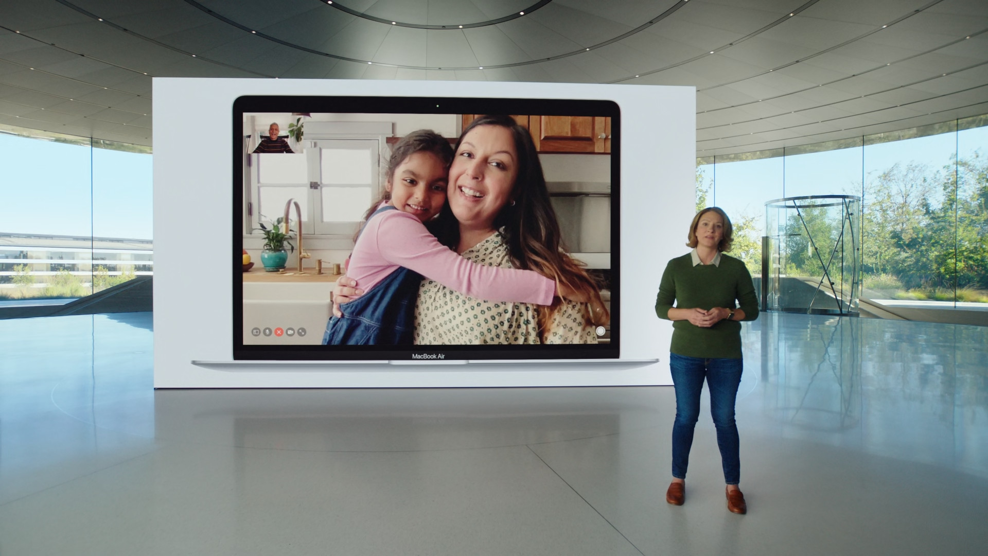 macbook air video call