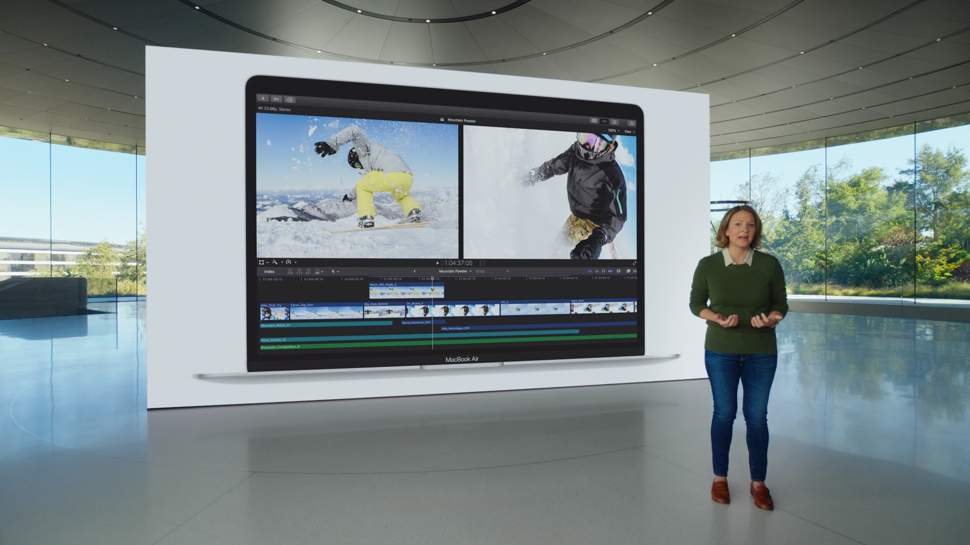 macbook air video editing comparison