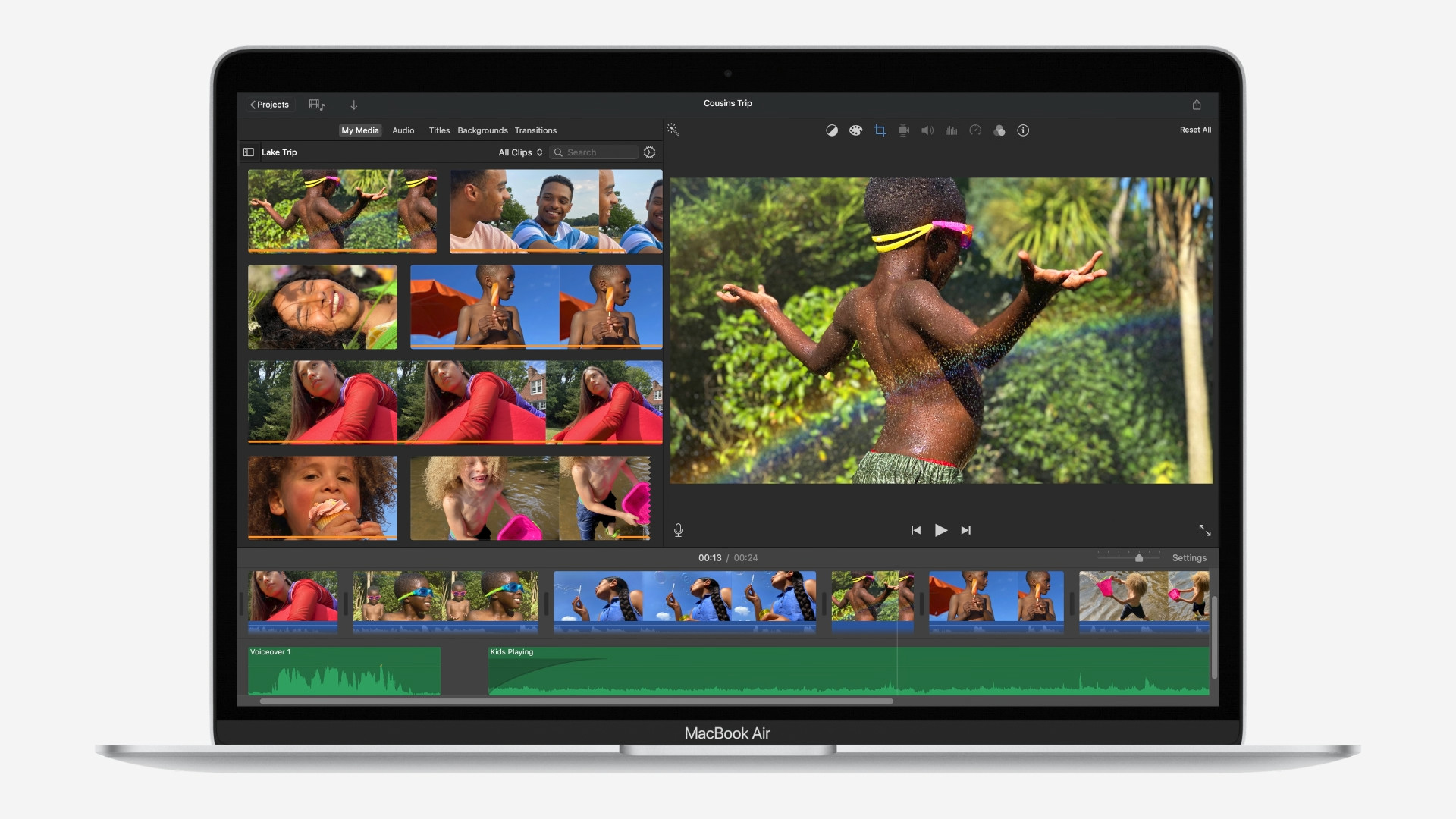 macbook air video editing