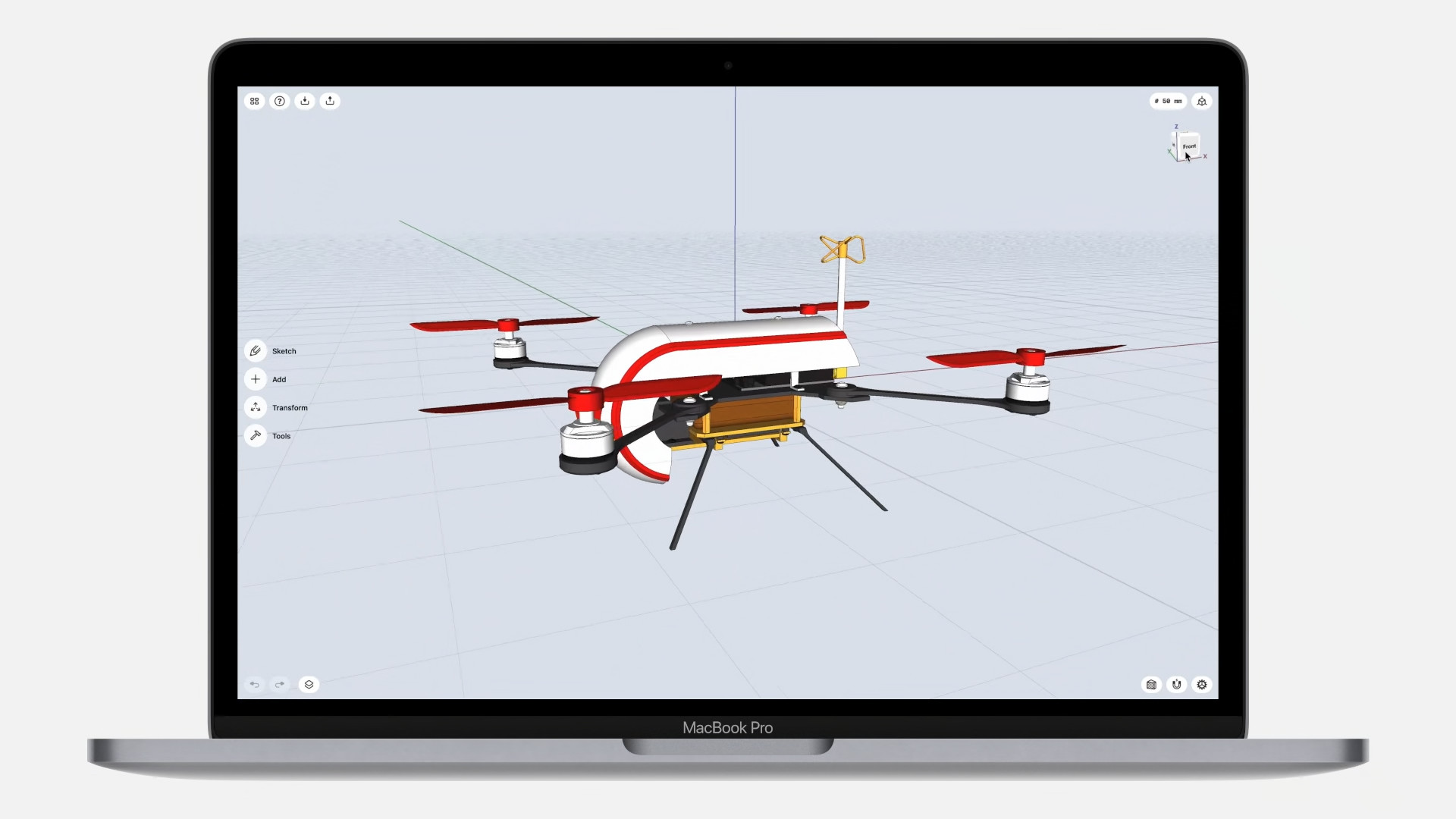 macbook pro drone design software