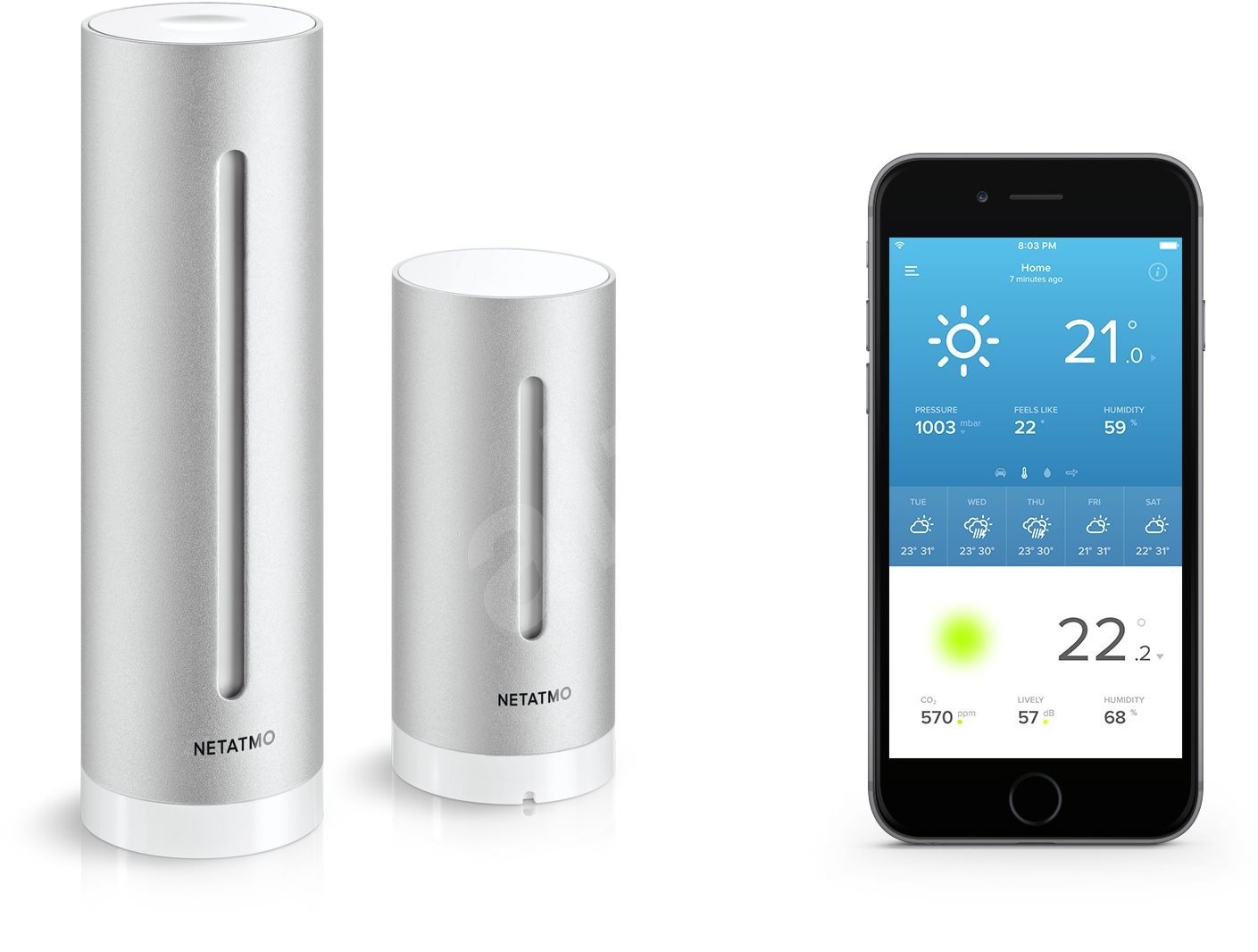 netatmo weather station app