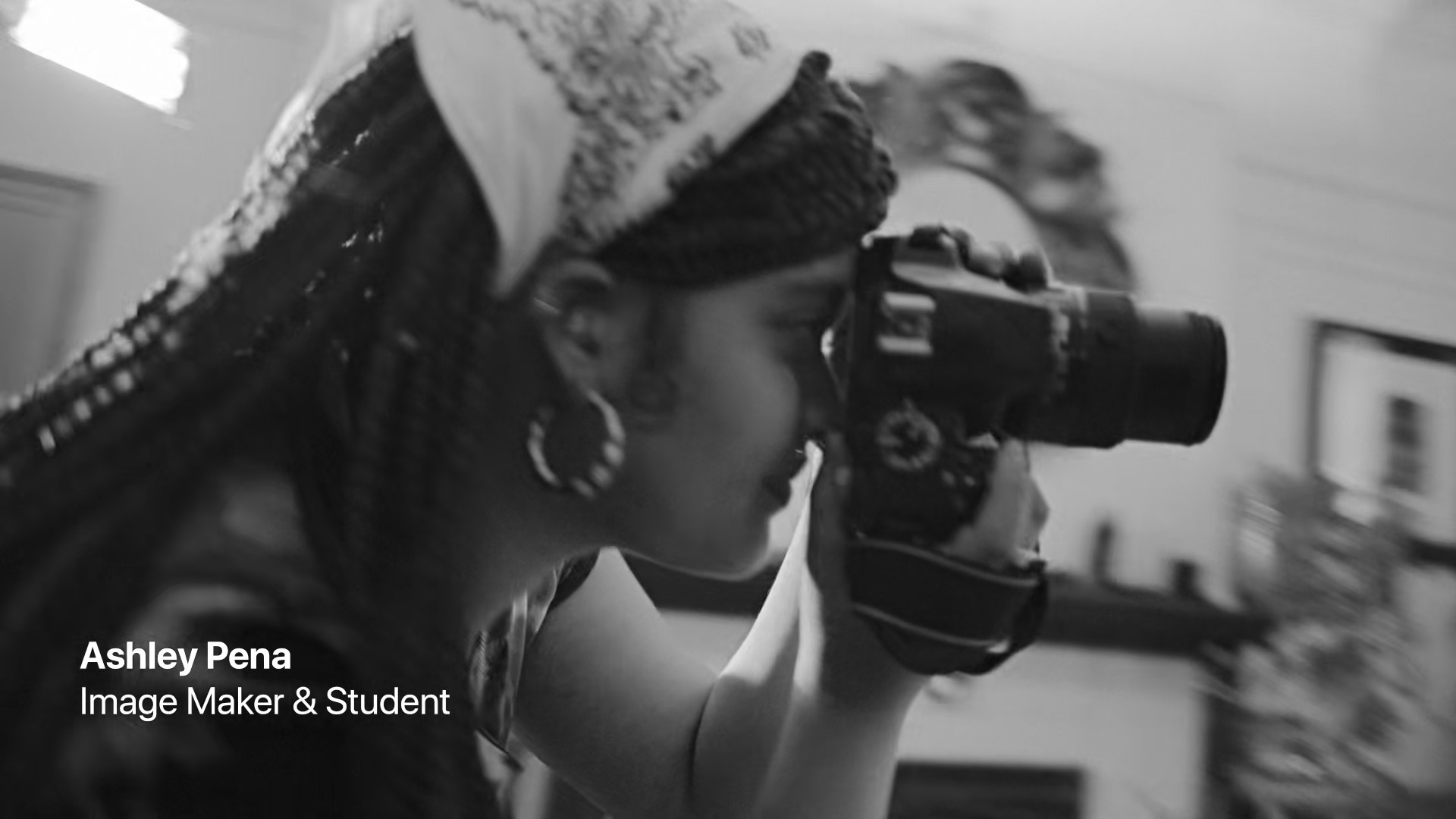 photographer with camera