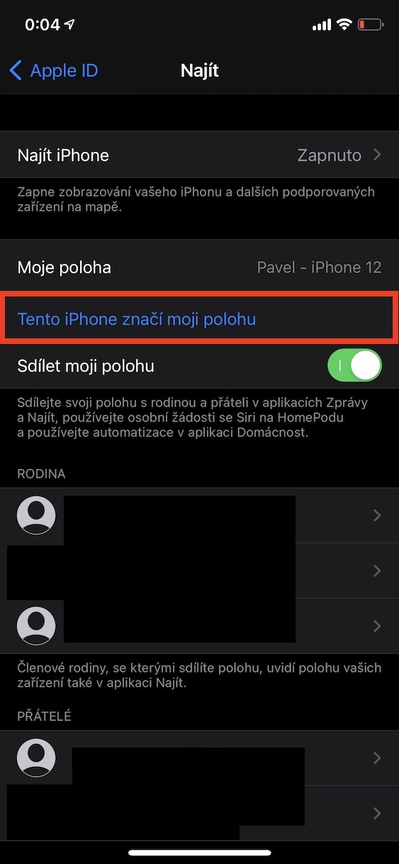 primarni_iphone_ipad_poloha3 nastavení primárního zařízení - poloha