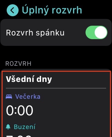 spanek_tipy_watchos_7_1 spánek watchos 7 tipy