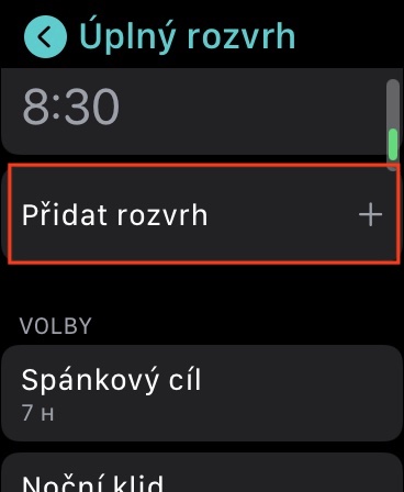 spanek_tipy_watchos_7_4 spánek watchos 7 tipy