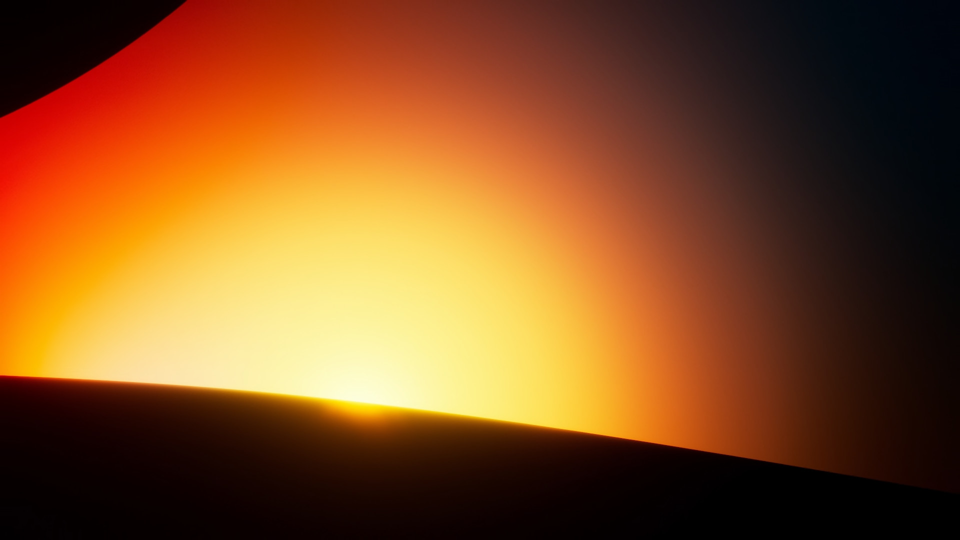 sunset gradient background