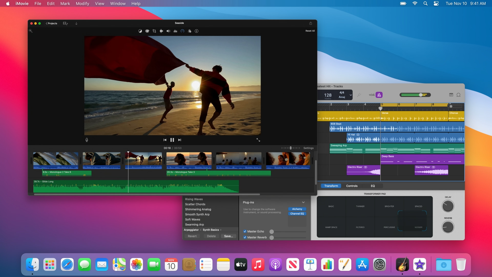 video editing audio software