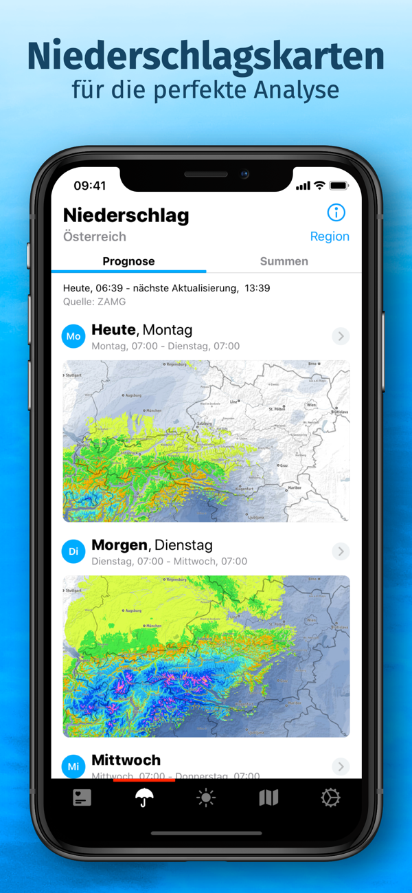 precipitation maps weather app