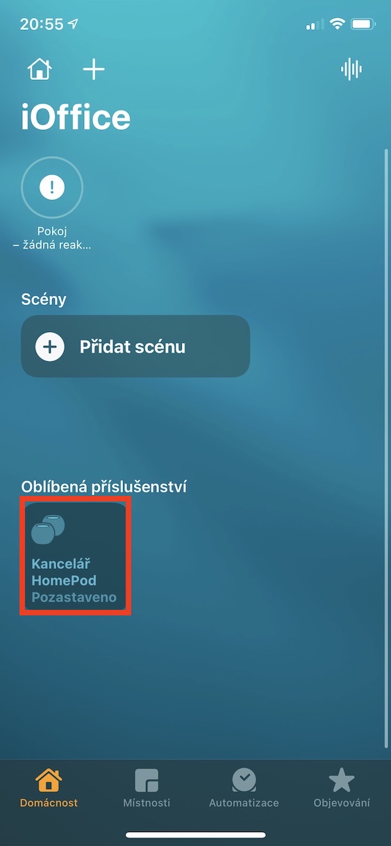 homepod_automatizace1 homepod automatizace