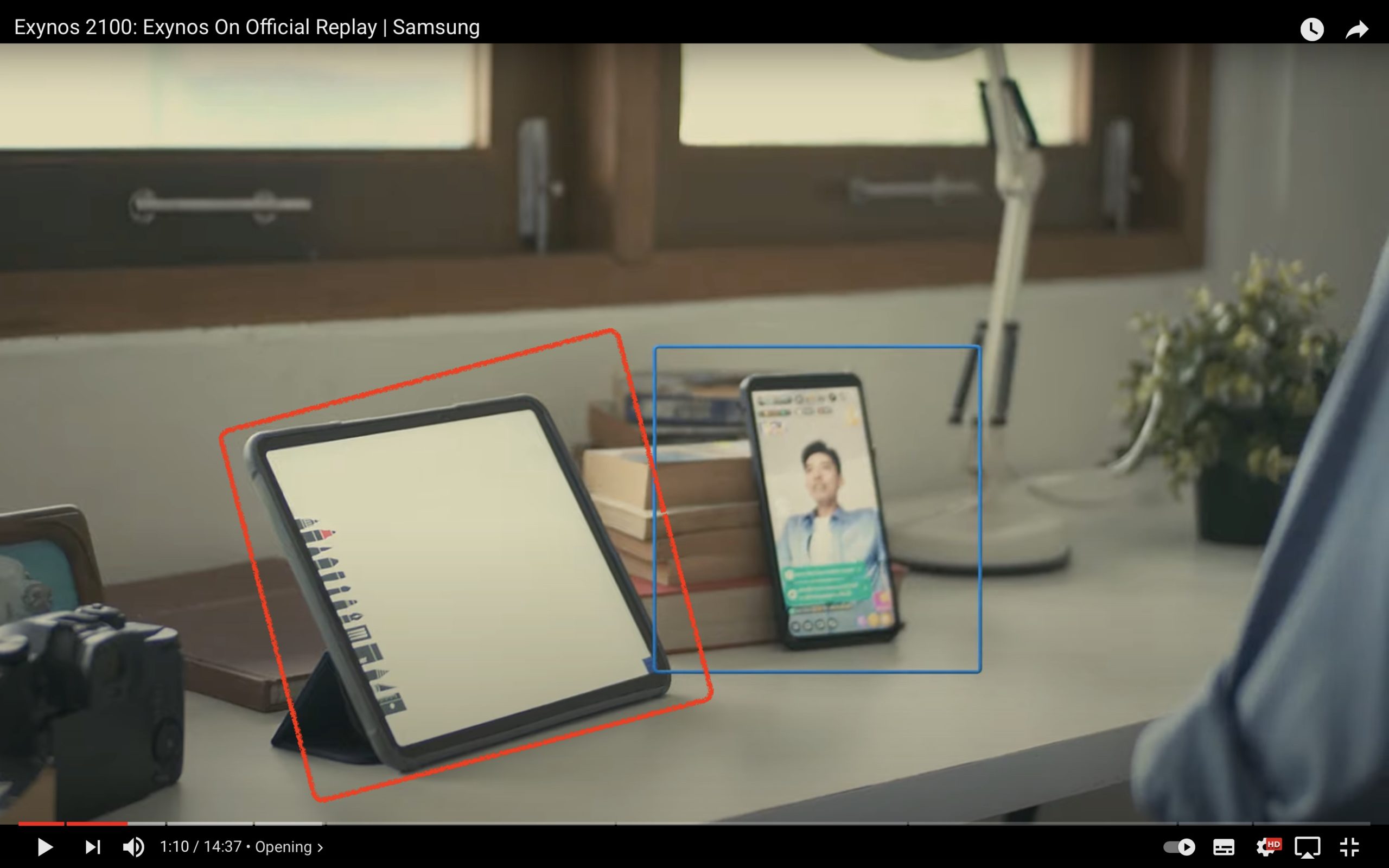 Chyba Samsungu v reklamě