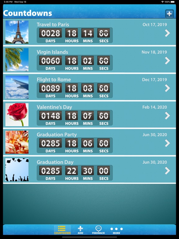 Aplikace se slevou-Big Days - Countdown 2 Big Days - Countdown