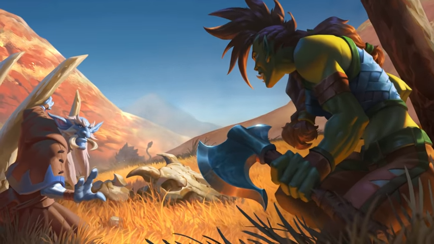 Hearthstone-Forged-In-The-Barrens Hearthstone: Forged in the Barrens - keyart
