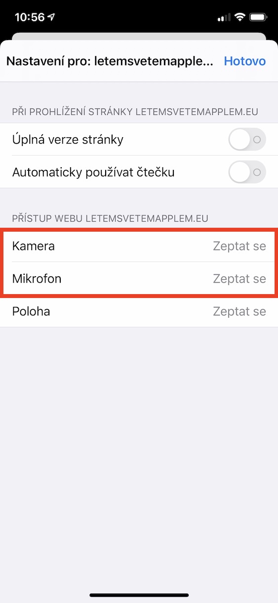 pristup_kamera_mikrofon_web_safari_ios4 přístup ke kameře a mikrofonu safari ios