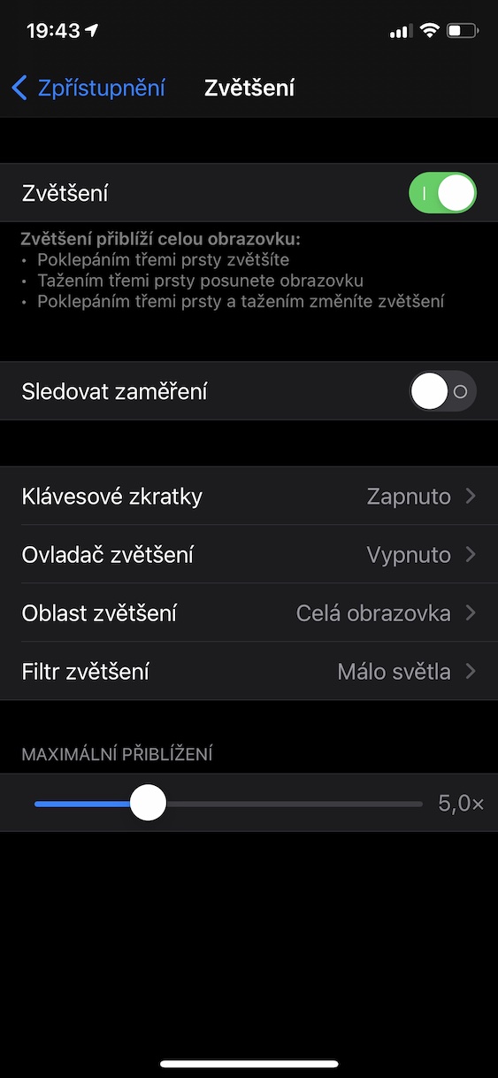 spatny_zrak_ios_tipy13 tipy a triky - ios špatný zrak