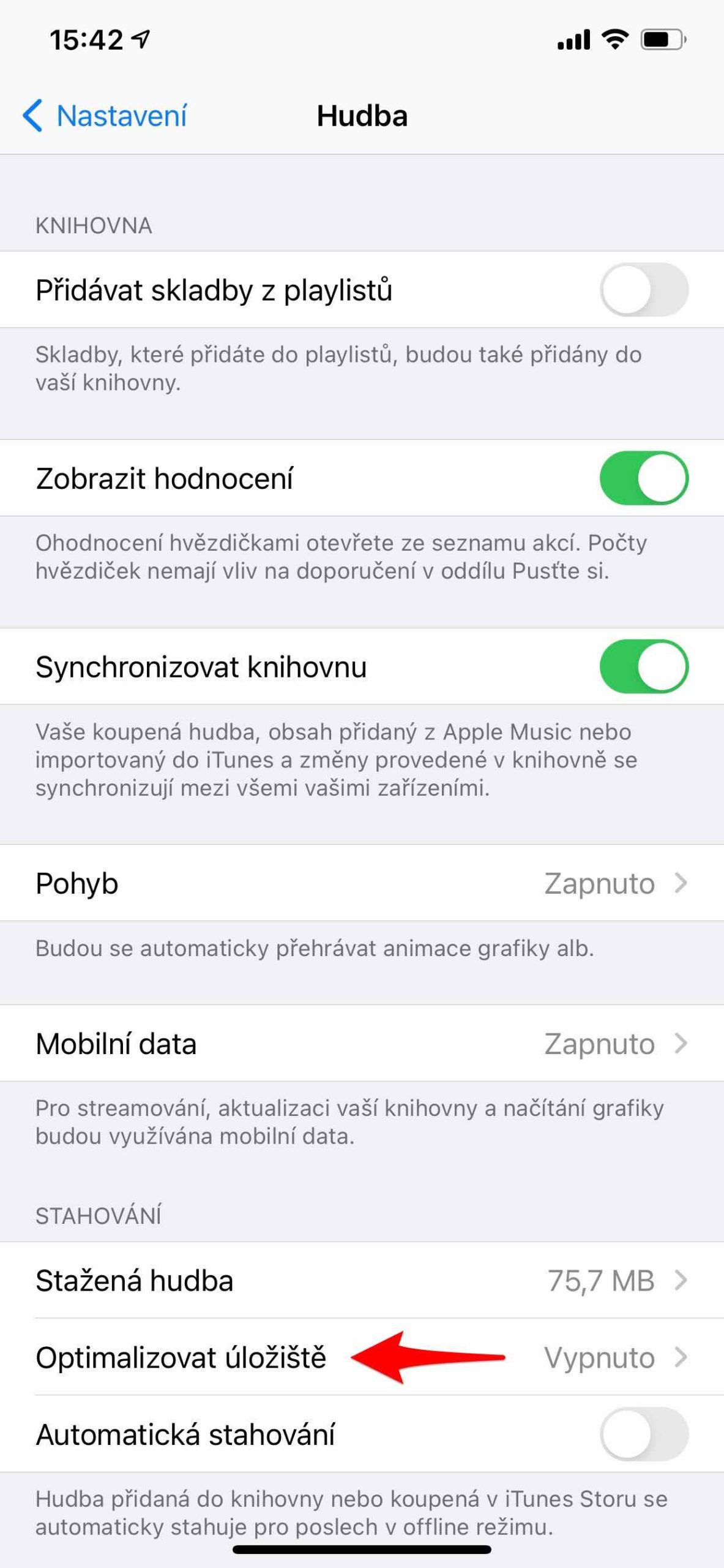 1 Optimalizujte úložiště 3
