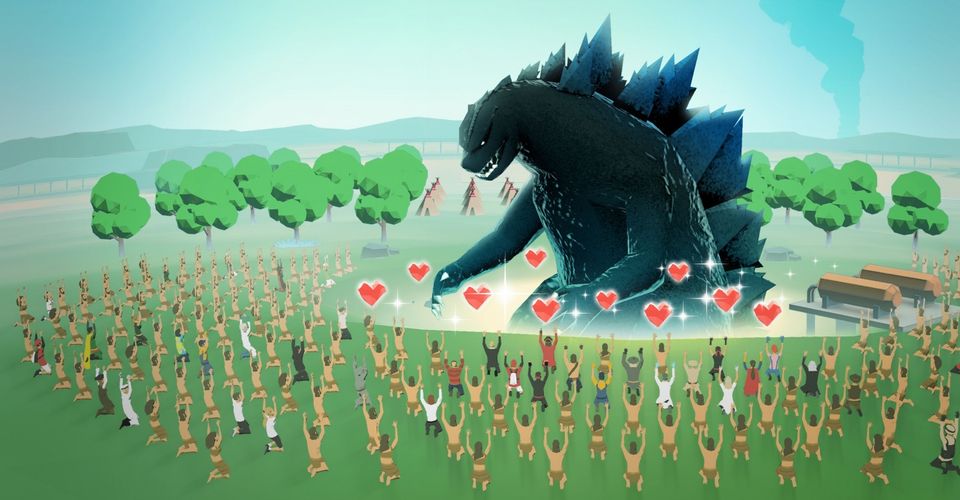 Run Godzilla - screenshot