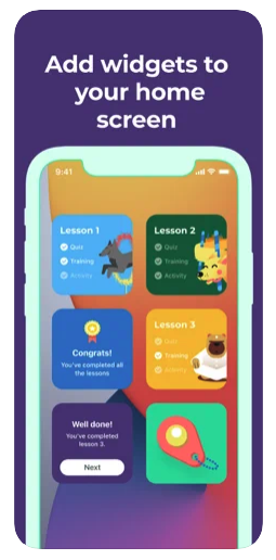 add widgets home screen