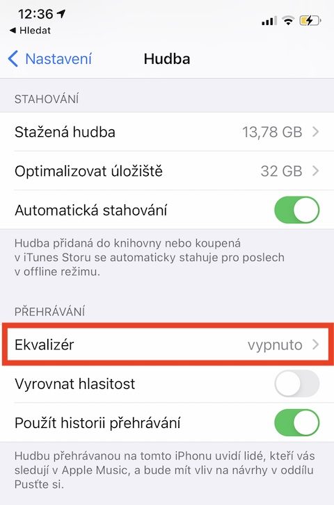 iPhone ekvalizer