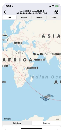 iss tracking map