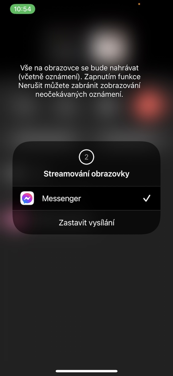messenger_sdilet_obrazovku_ios4 Jak na iPhone v Messengeru sdílet obrazovku