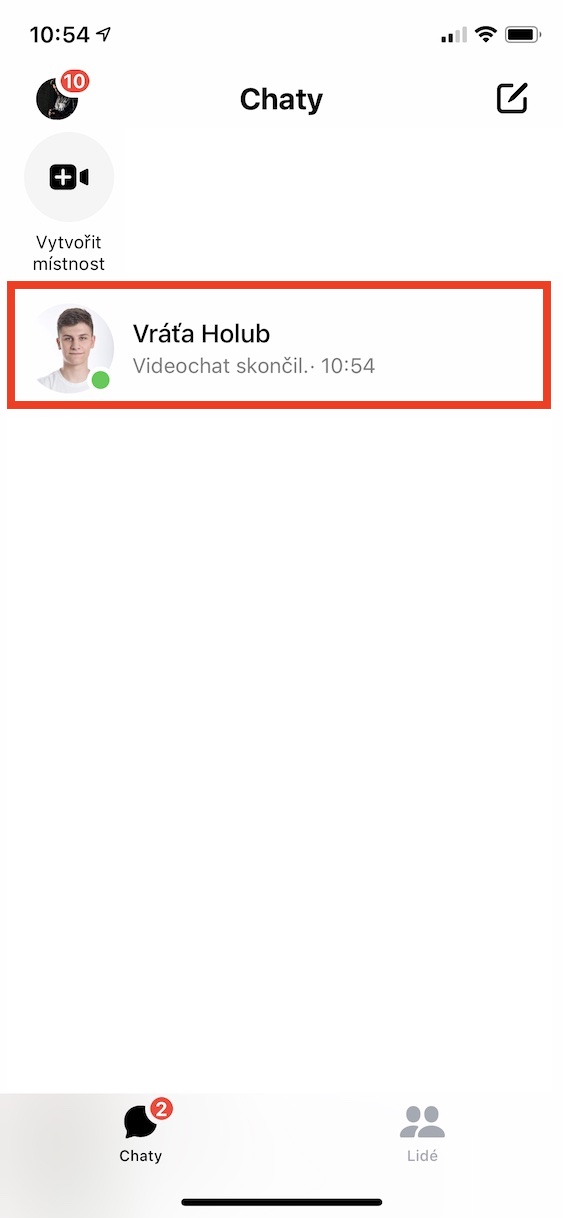 messenger_sdilet_obrazovku_ios8 Jak na iPhone v Messengeru sdílet obrazovku