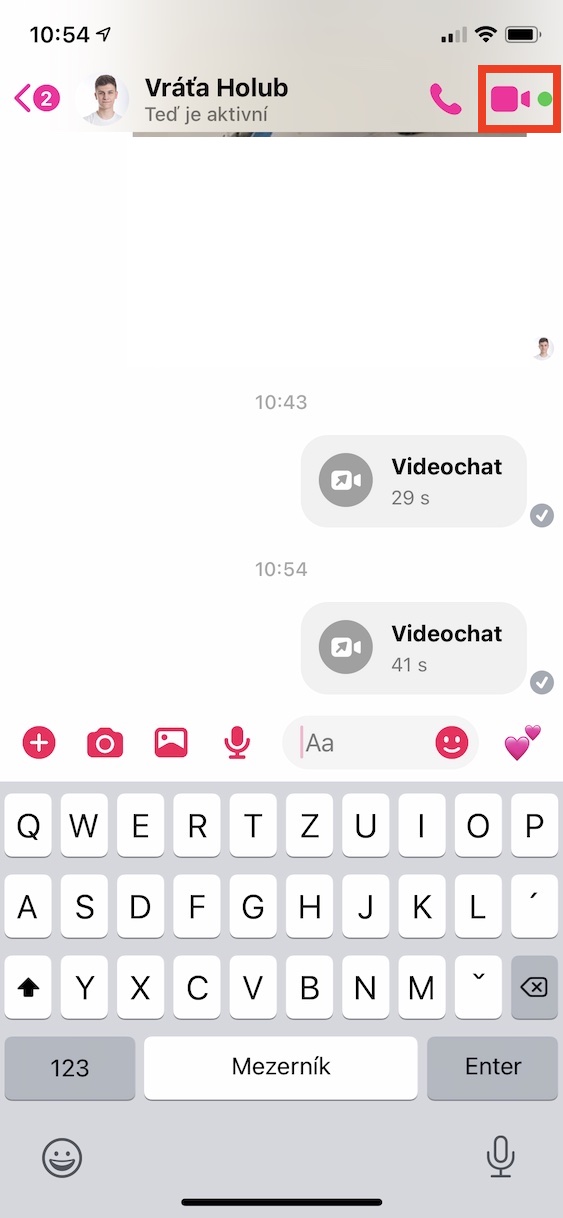 messenger_sdilet_obrazovku_ios9 Jak na iPhone v Messengeru sdílet obrazovku