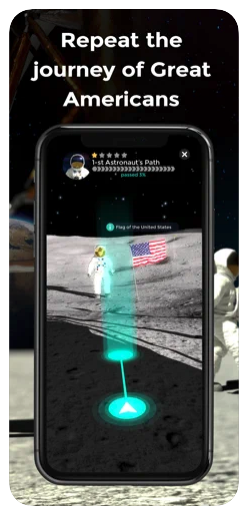 moon landing ar experience
