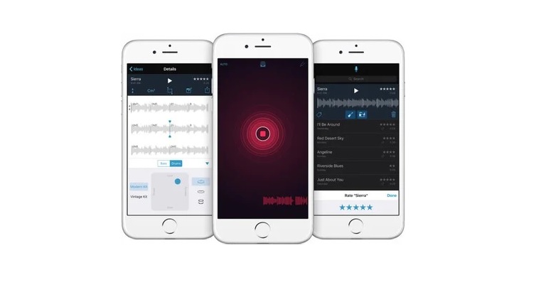 aplikace Music Memos
