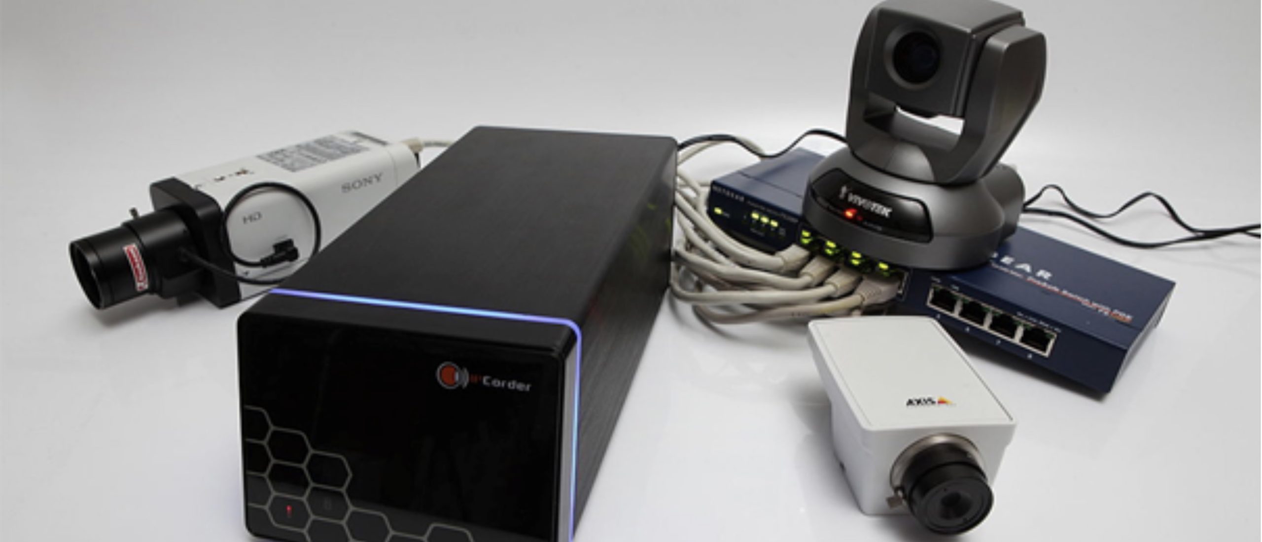 security cameras and equipment