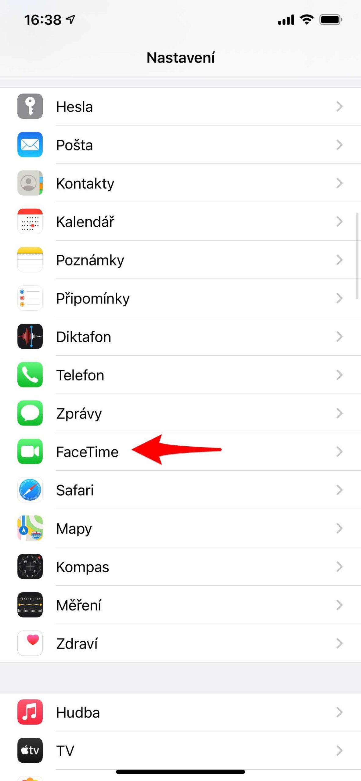 1 FaceTime a oční kontakt 2
