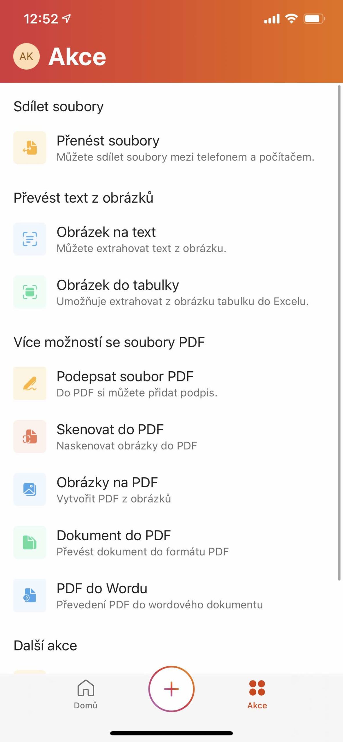document conversion options