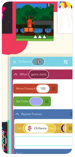 game coding interface