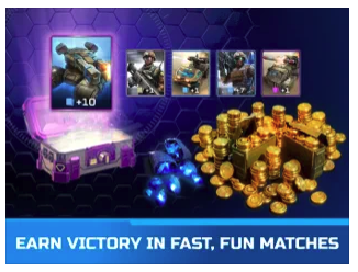 game victory rewards