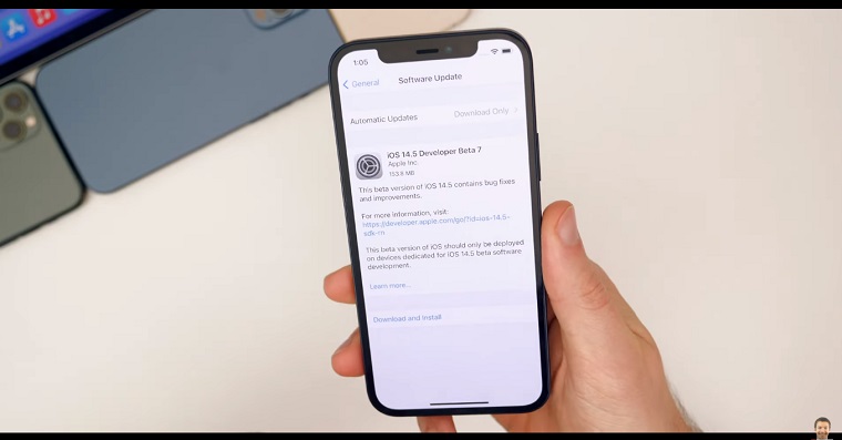 iOS 14.5 Beta 7 - FB iOS 14.5 Beta 7