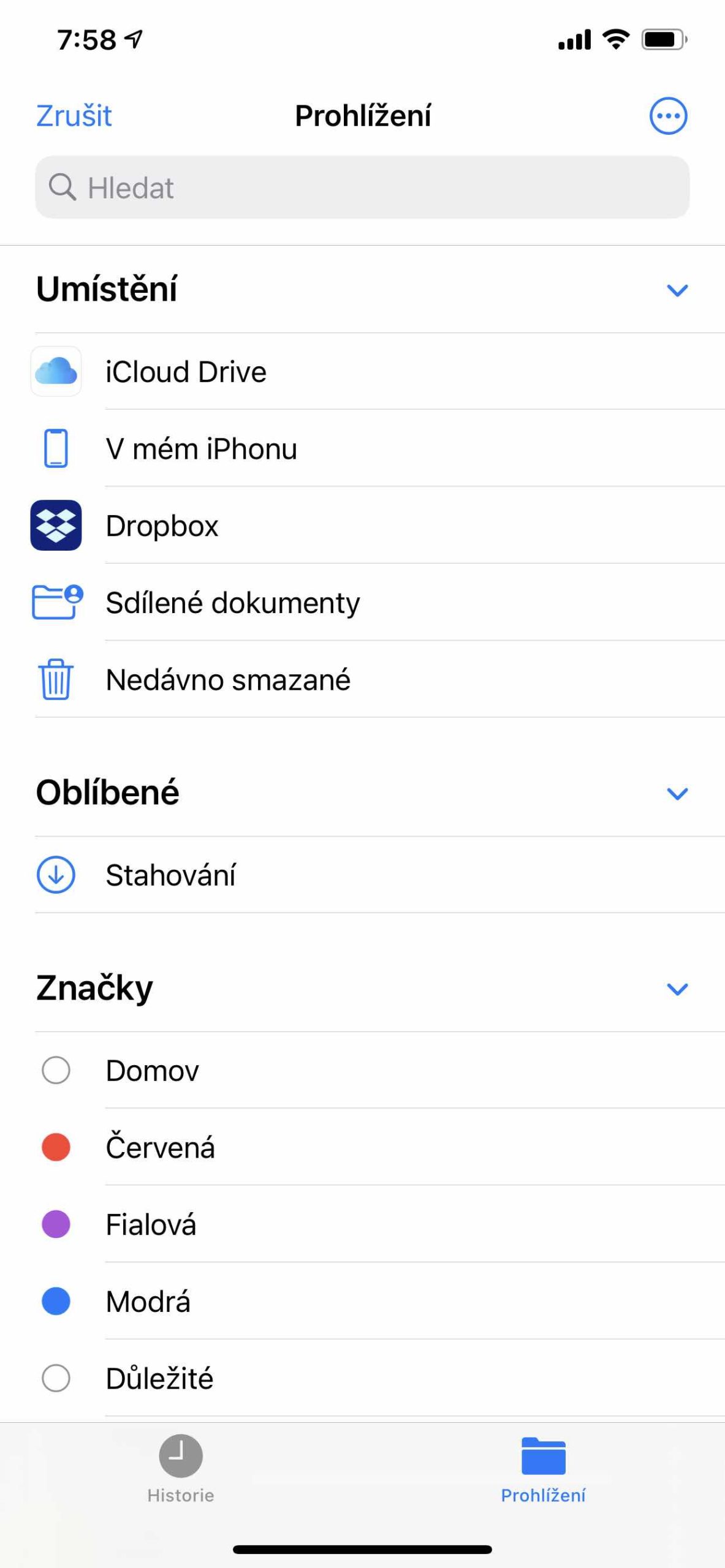 icloud drive browsing