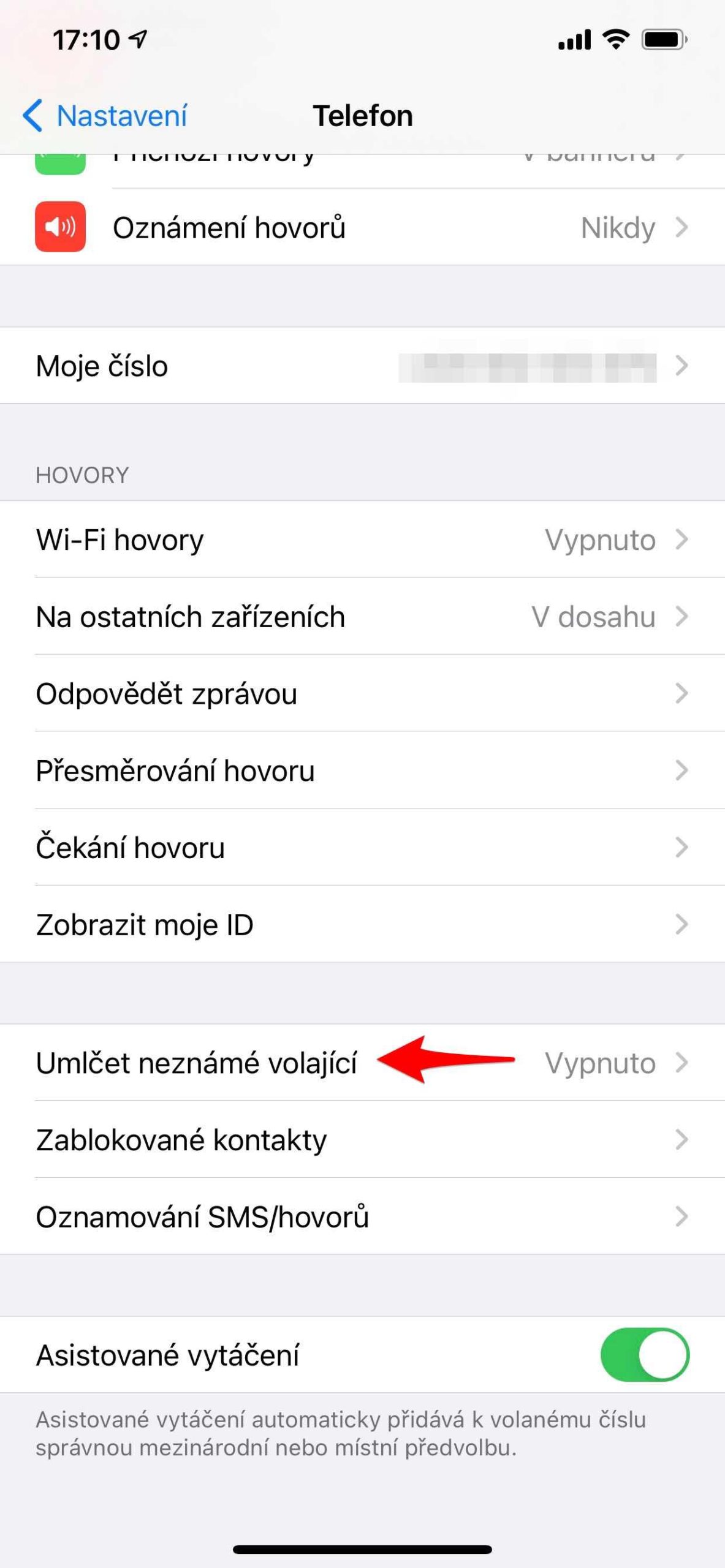 iphone silence unknown callers
