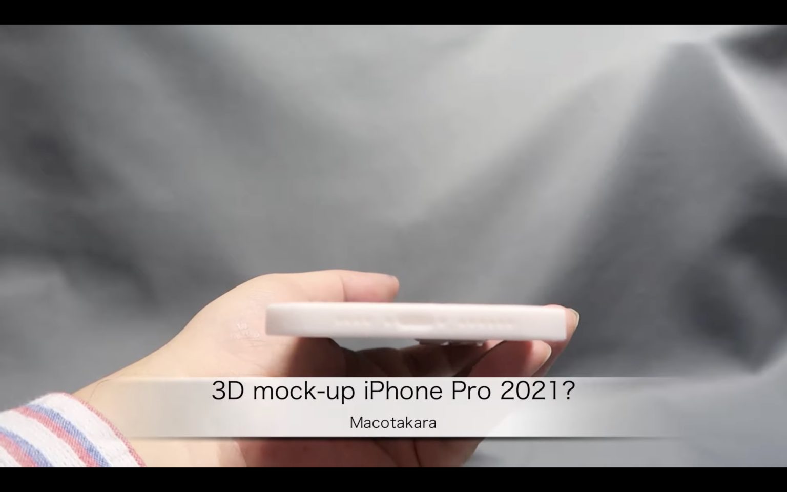 Prohlédněte si první reálný 3D model iPhonu 13 Pro s menším výřezem v