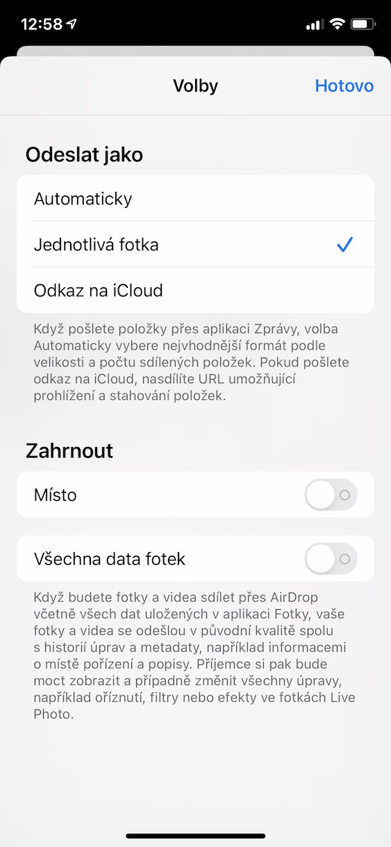 metadata_poloha_ios_vypnout6 metadata fotek ios