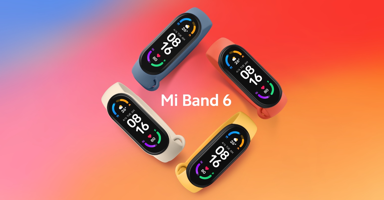 mi band 6 color options