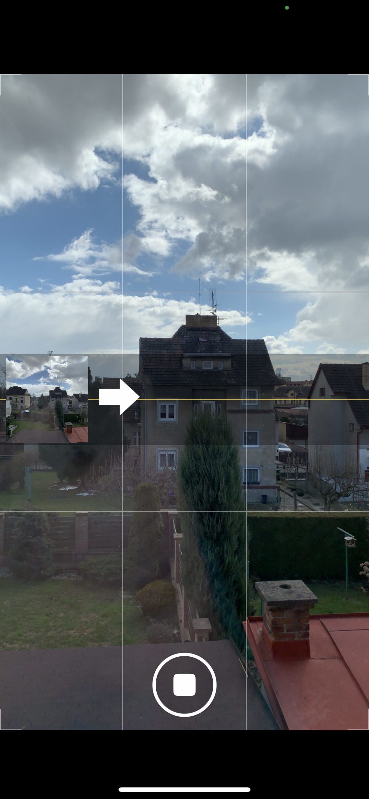 panorama mode instructions left