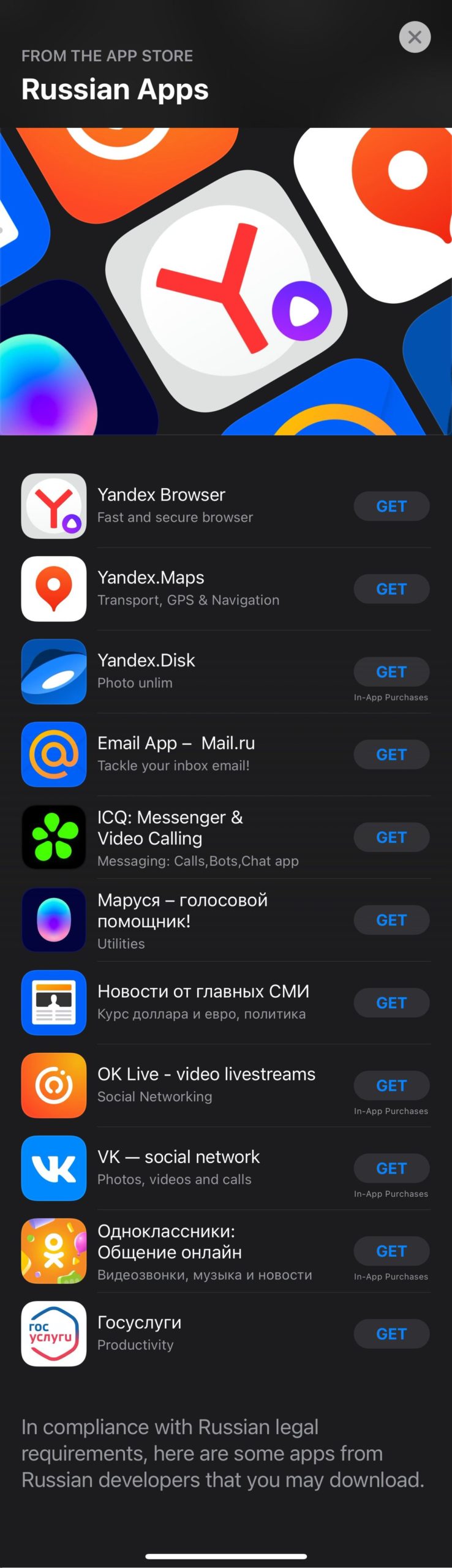 Aktivace iPhonu v Rusku