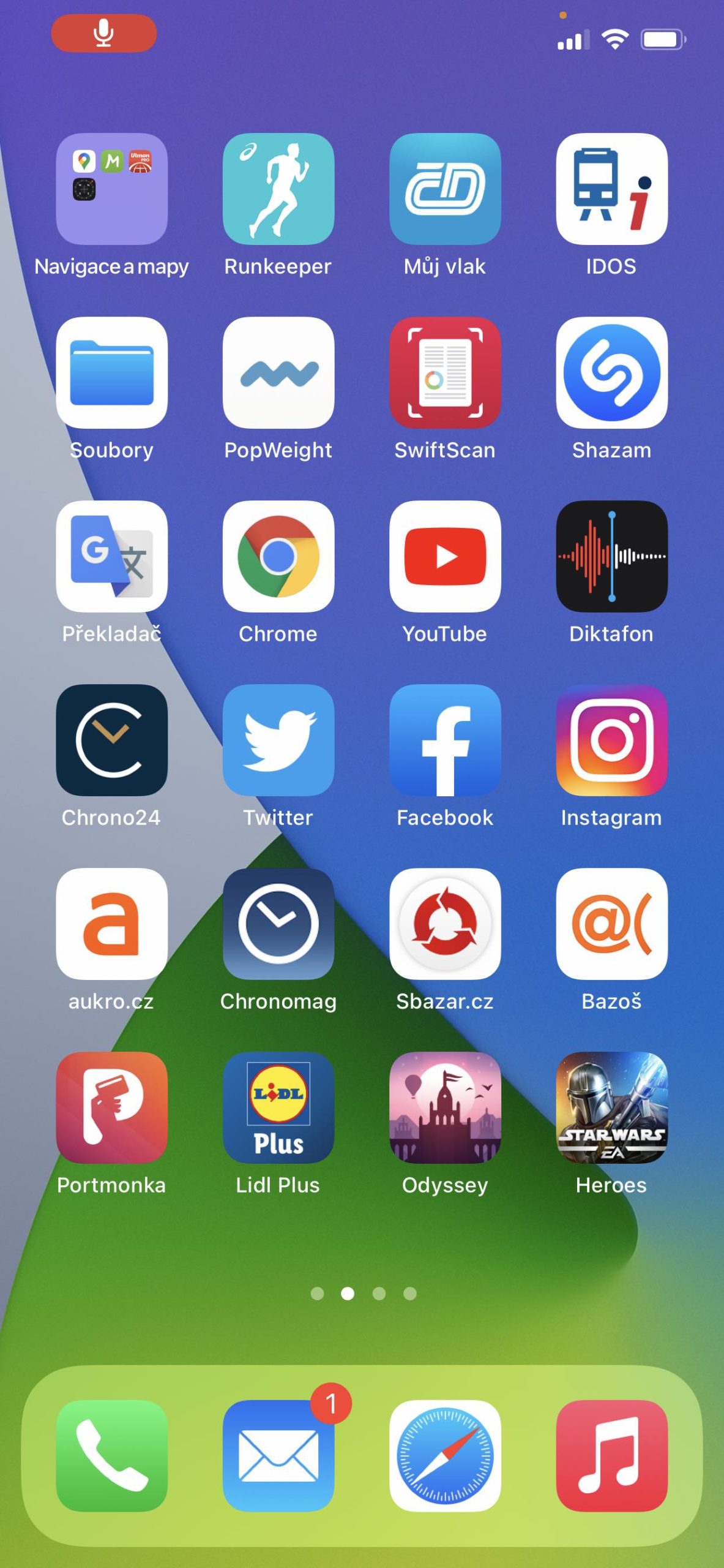 smartphone home screen apps