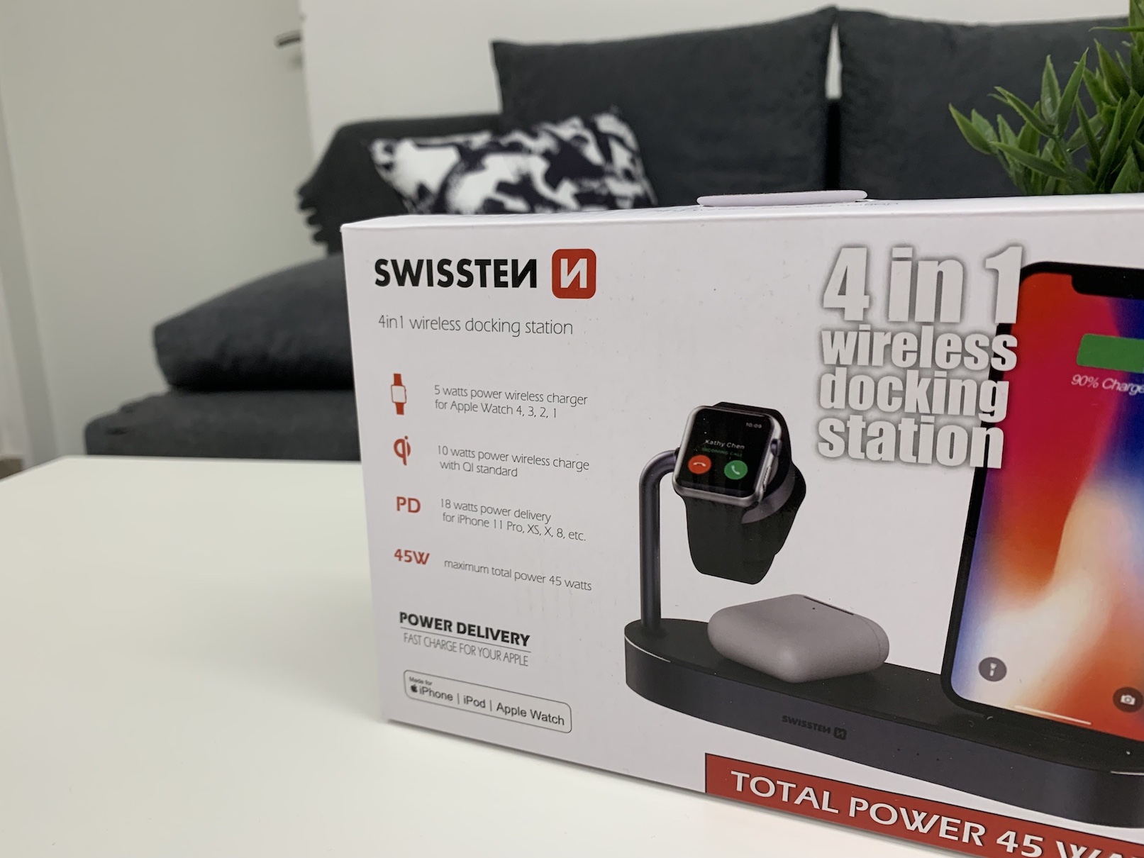 swissten_45w_stanice3 swissten 45w nabíjecí stanice