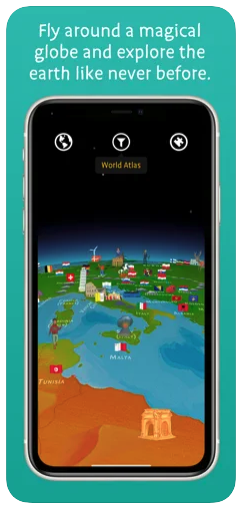 world atlas exploration app