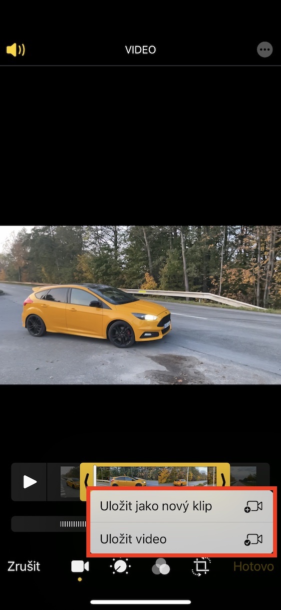 zkraceni_videa_ios4 Jak na iPhone jednoduše zkrátit video