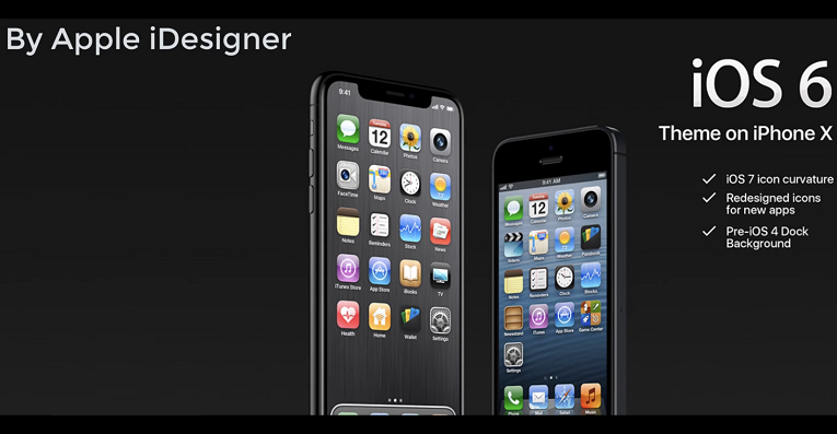 stará iOS na nových iPhonech
