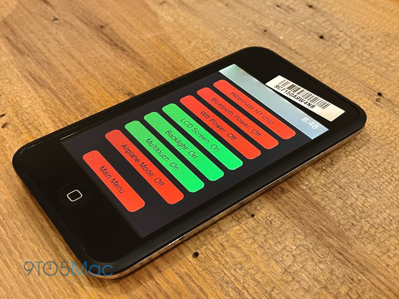 iPod touch prototyp 6 iPod touch prototyp