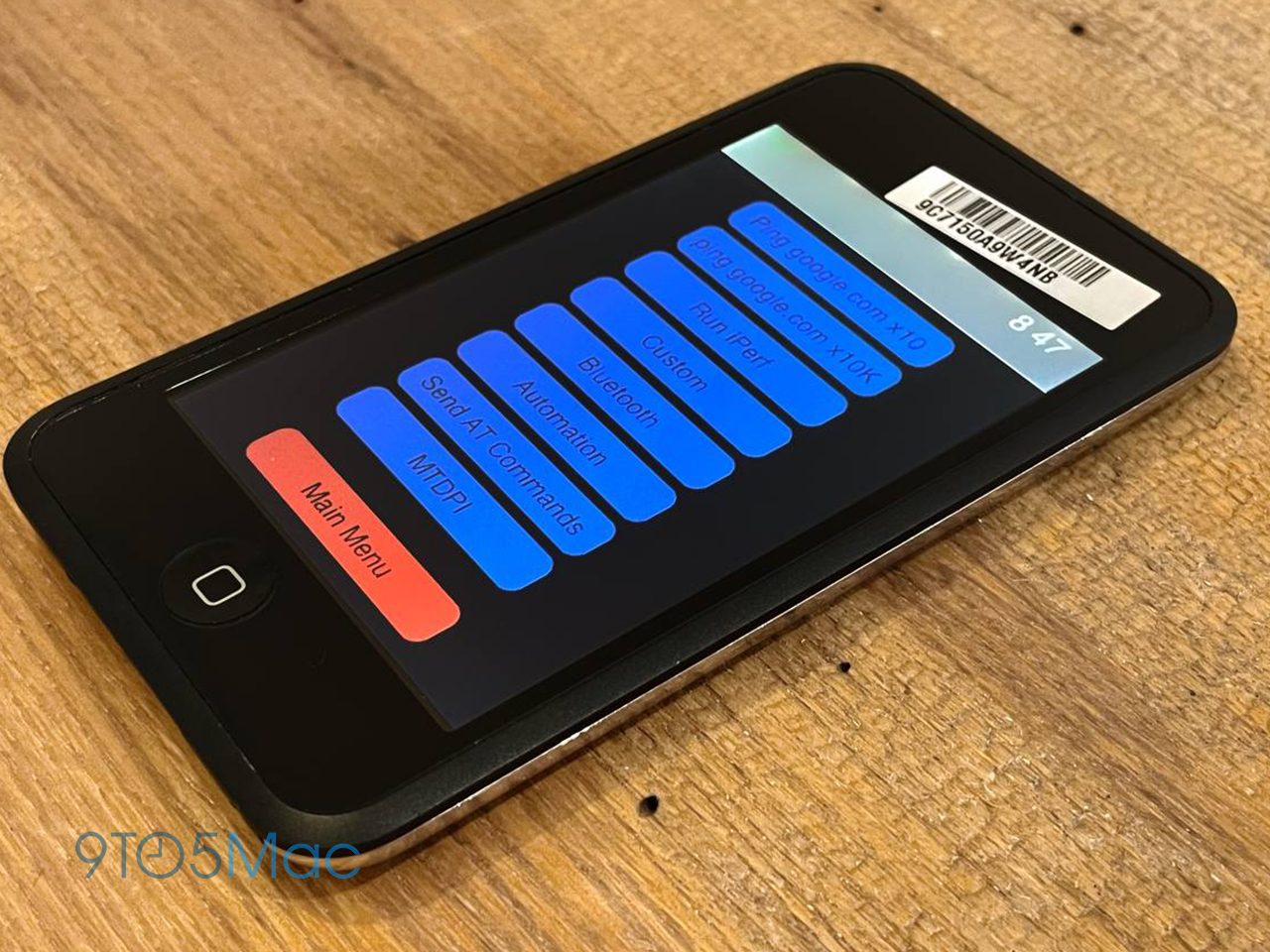 iPod touch prototyp 7 iPod touch prototyp