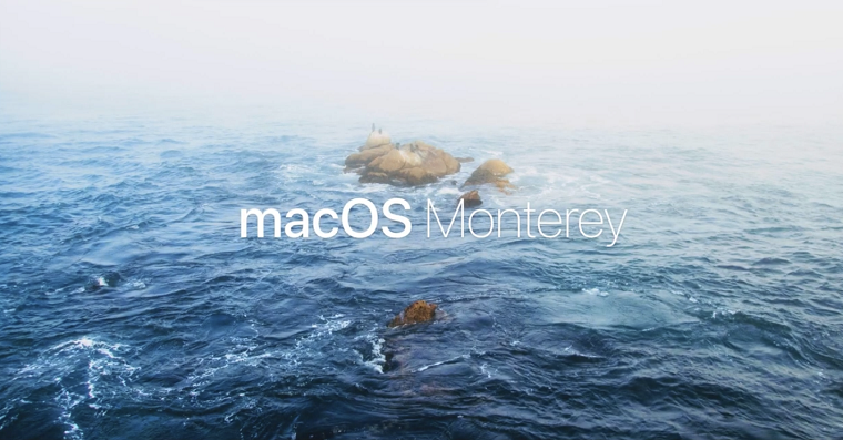 macOS 12 Monterey koncept