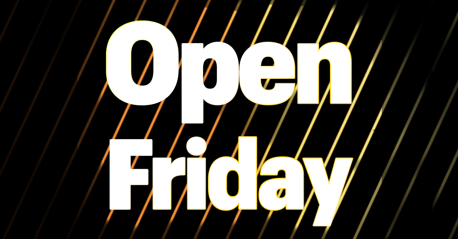 open friday text